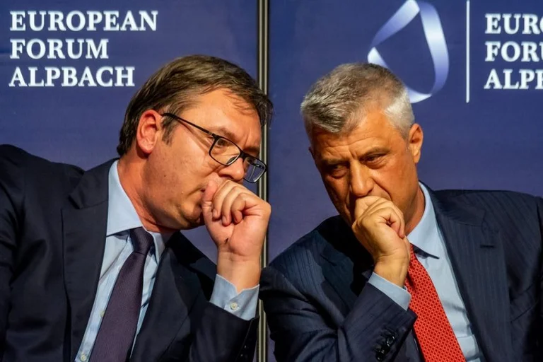 Vuciq niega que haya un acuerdo secreto con Thaci: No he tenido discusiones serias con él en un tiempo.