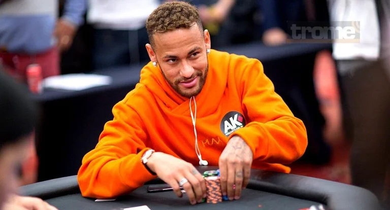 El extraordinario Neymar incluso en el poker gana 100 veces más que la inversión en un torneo