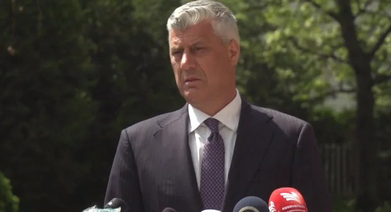 Thaci for Kurt's complaints to Mike Pence: Let me write to everyone, U.S. knows the reality here