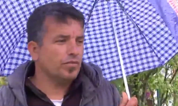 Speaks the brother of the man who was killed today: He was shot behind his back, left eight children, and his wife