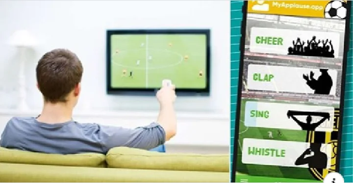 Application enables fans to whistle, applaud during behind closed doors