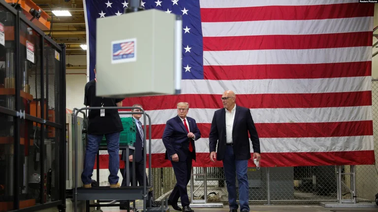 After a few weeks, Trump on his first long journey