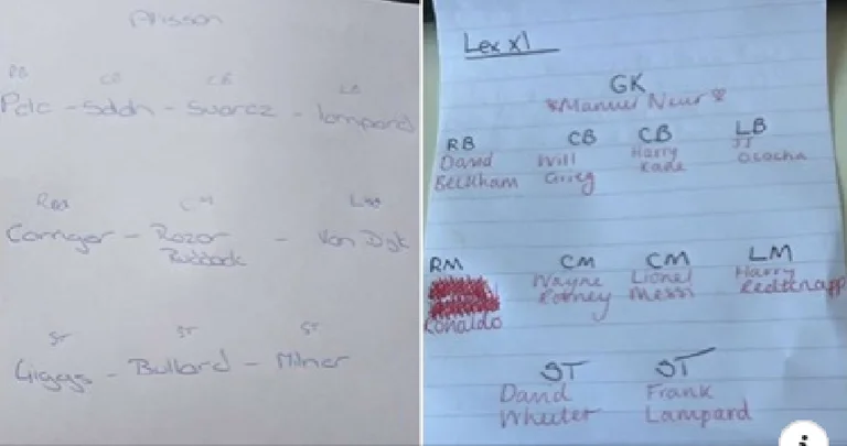 Fans urge their girlfriends to form formations with 11 players who know funny results