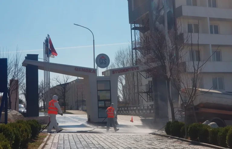 Este es el estado de cuarentena en el Centro de Estudiantes de Pristina