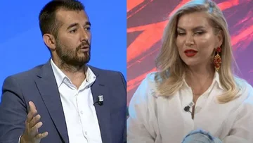 Collision télévisée entre Labinot Tahiri et Leonora Jakupi