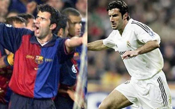 Figo rivela perché ha lasciato Barcellona per unirsi al Real Madrid