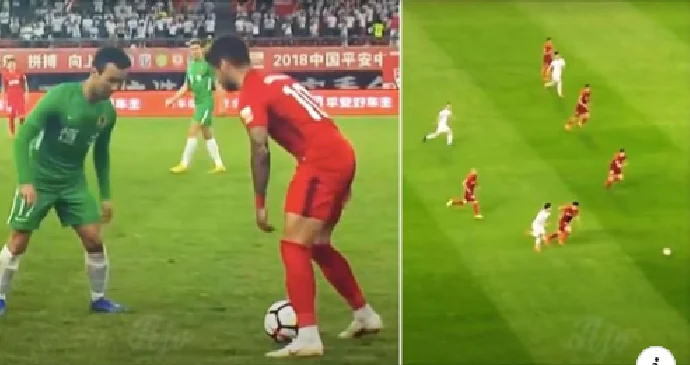 A view of Alexander Pattos at Tianjin Quanjian shows how easy the Chinese Super League is