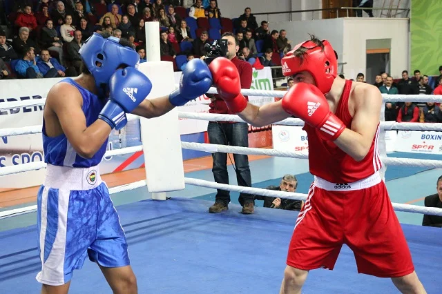 Kosovo mit Flagge und Anthem beim Boxenturnier in Serbien