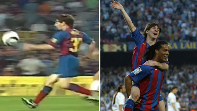 Heute ist es 15 Jahre vom ersten Karriereziel der Mess mit Barcelona: Memorizing Images