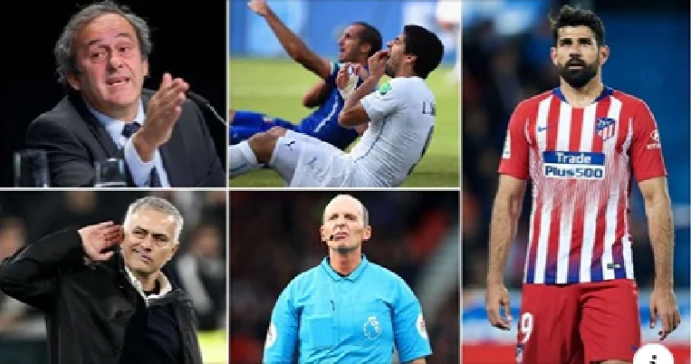L'elenco di 30 giocatori di calcio più odiati pubblicato