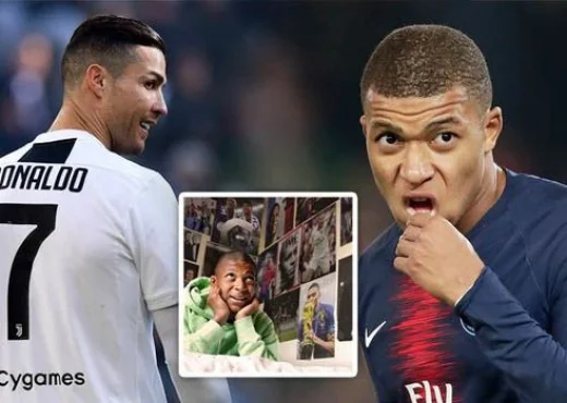 Mbappe zeigt, wer die Spieler mit Götzen im Fußball sind