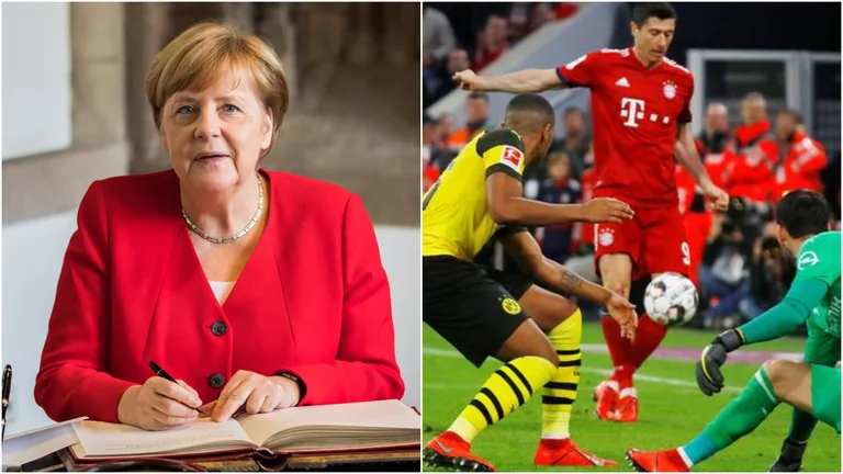 Merkel lädt Senioren an das Treffen von morgen Morgen das Schicksal der Bundesligla ein