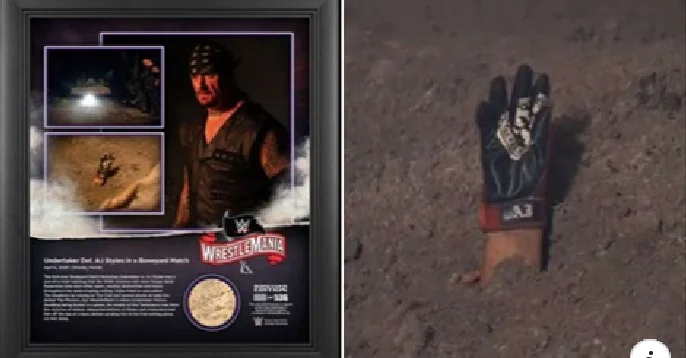 WWE sta vendendo fango che è stato utilizzato nel Undertaker mech per 70 euro