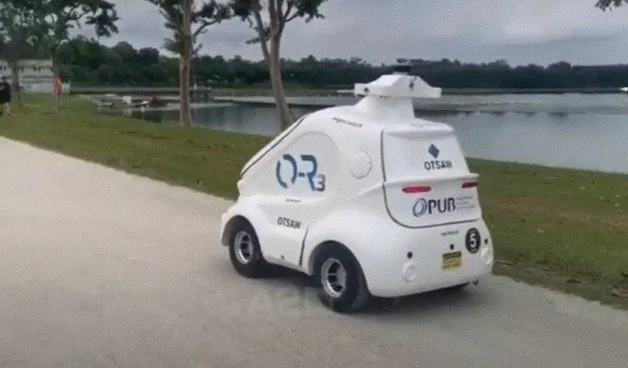 Singapur, Roboter statt Polizei: Bleiben Sie bei Home