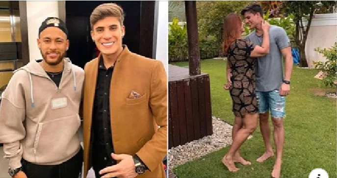 Neymar's 52-year-old mother is separated from 23-year-old boyfriend after finding out he's been dating men.
