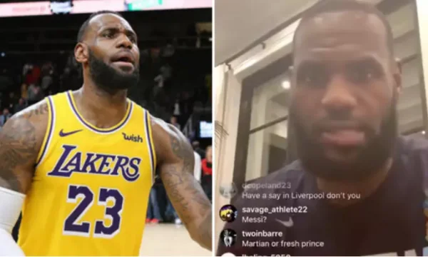 LeBron James hat seine fünf Lieblingsfußballspieler entdeckt.