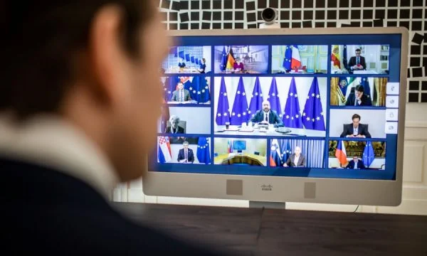 Líderes de 27 países de la UE y 6 de los Balcanes, videoconferencia el 6 de mayo
