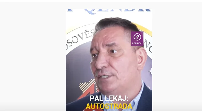 Pal Lekaj: Dukagjin Highway zu bauen