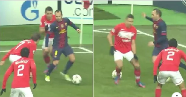 We remember when Andres Inista humiliated three opponents with extraordinary dribbles