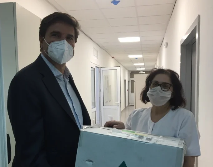 EU assists Kosovo with 600,000 tests for coronary