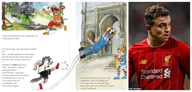 Le due famose stelle di calcio animate la cui quota è anche Shaqiri
