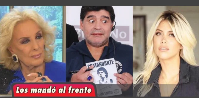 La bella storia dell'ospite, erano rumorosi e non potevano nemmeno dormire: la moglie di Icard ha fatto sesso con Maradona.