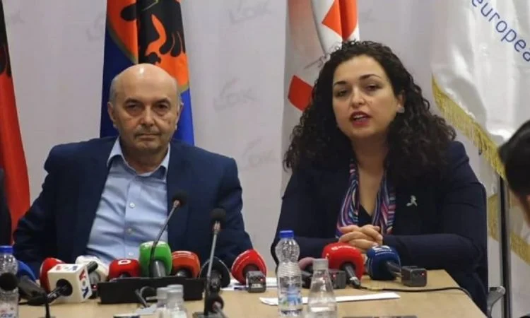 Memli Krasniqi dice per Vjosa Osmani, Thaci e Mustafa sono ossigeno per lui