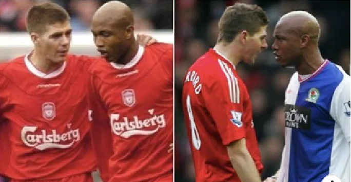 Dettagli scioccanti dello scontro tra Steven Gerard e El Hadji Diouf