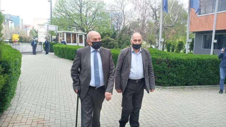 Isa Mustafa trifft Präsident