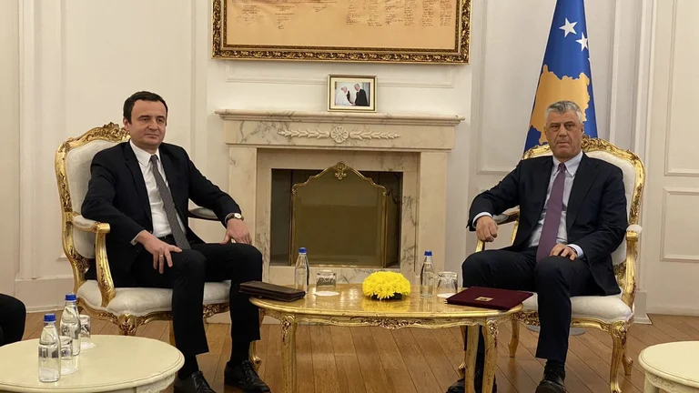 Thaci escribe a Kurt: No mandaste mi nombre, empezaré a discutir con otros partidos.
