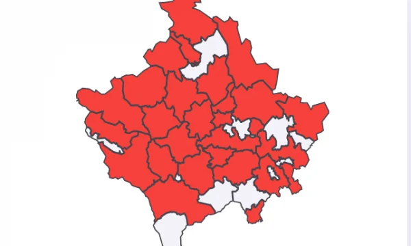 Ce sont des municipalités du Kosovo qui n'ont pas été touchées par le coronavirus.