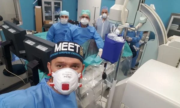 At QKUK the first time a retrieral plant in the brain is saved the lives of 70 years old