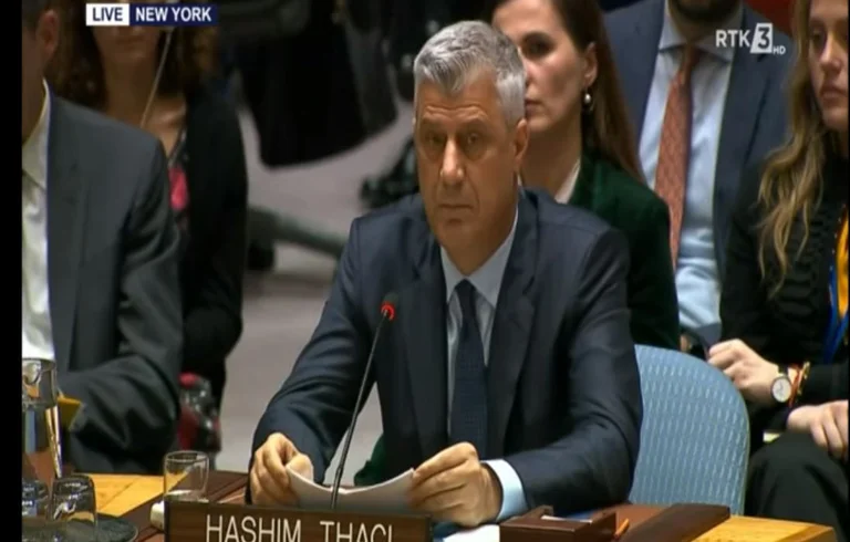 President Thaci's video exposing Veton Surroi, for the missing.