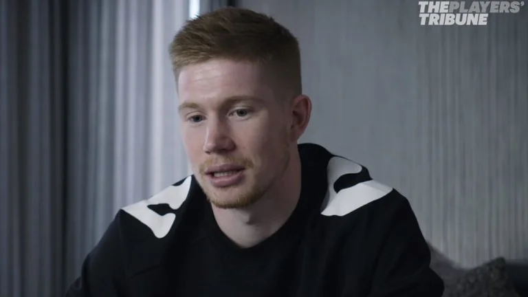 Strange statement von De Bruyne: Zwei Wochen waren wir wirklich schlecht mit unserem Partner, wir haben den Test nicht gemacht.