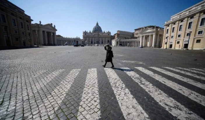 Italy, 575 dead in the last 24 hours.