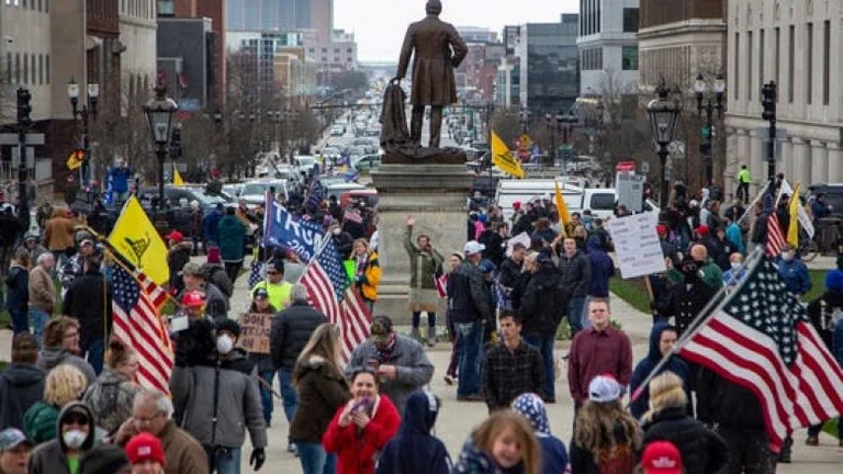 Protests throughout America, citizens don't want restrictive measures because of the coronary: We want to work.