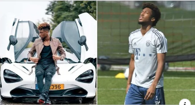 Kingsley Coman zahlt 50.000 Euro nach dem Training mit McLaren statt Audi