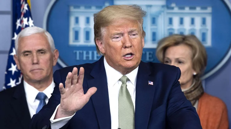 Trump: We've been through the worst with the coronary, by the end of the month we expect to reopen business.