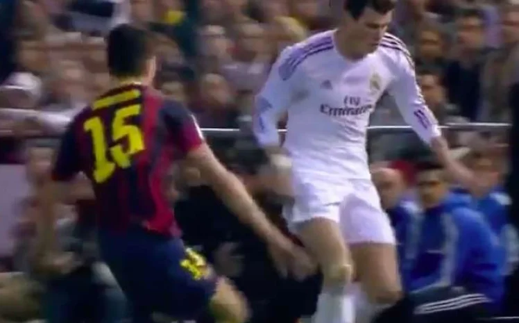 Le but spectaculaire de Bale contre Barcelone, quand il a été construit dans une voiture de Formule 1.