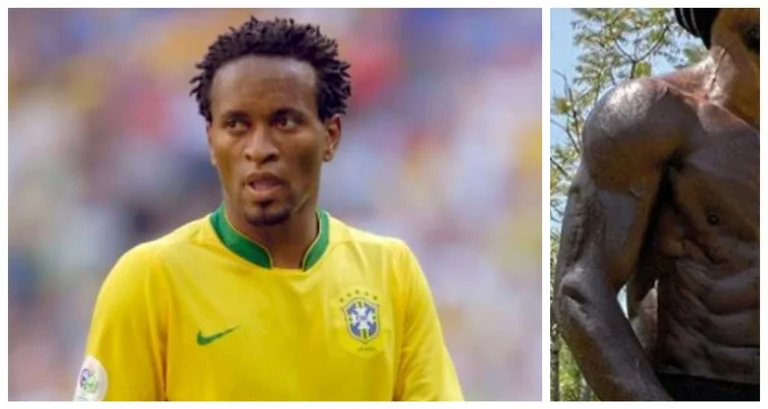 You won't know him, that's what he looks like at 45 years of age, Brazil's former legend and Bayern Munich.