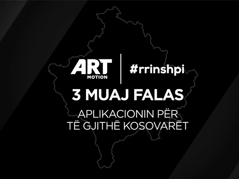 Artmotion supporta la campagna #Hrrishop offre 3 mesi FALAS app per tutti i Kosovars