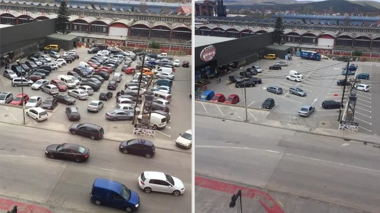 Ayer y hoy: Esta es la afluencia de ciudadanos antes y después de nuevas medidas en Kosovo