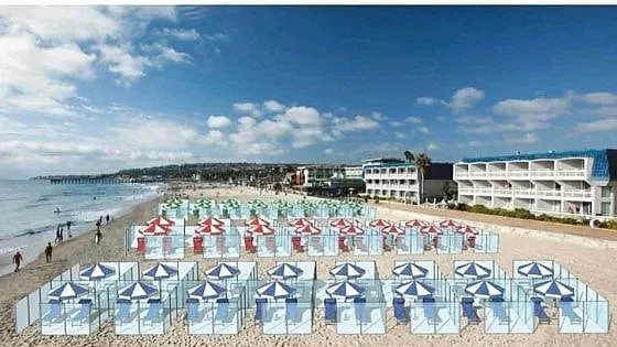 En Italia comienzan los planes para la playa protegiéndose de Coronavirus