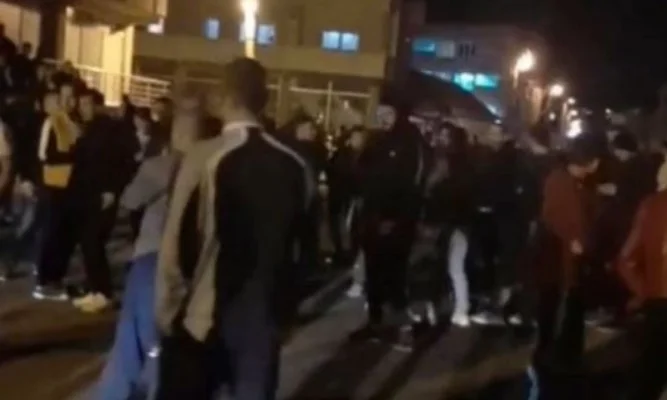 La polizia macedone ha battuto diversi albanesi, bloccare le strade del quartiere “Hasanbeg