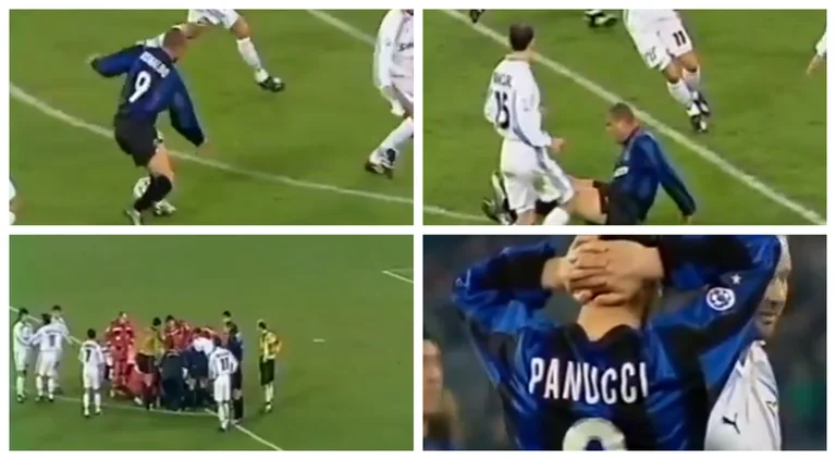 One of the saddest moments in football history when Ronaldo left the field with tears in his eyes in November 1999