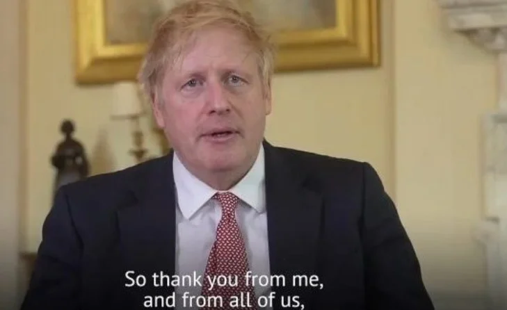 The British prime minister thanks the medical staff: I spent 48 hours in bed at the most critical moment