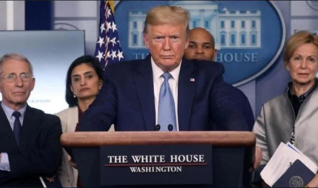 Trump: Luz al final del túnel en la lucha contra el coronario