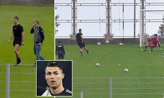 Ronaldo returns to training, stirs controversy in Madeera
