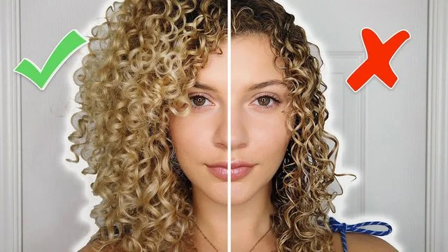 Free and good at home, two super masks that will make your curly looks like a star.