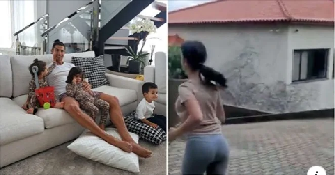 CR7 convierte a la familia lejos de la casa de lujo en Madeira, se mueve a la aldea tranquila